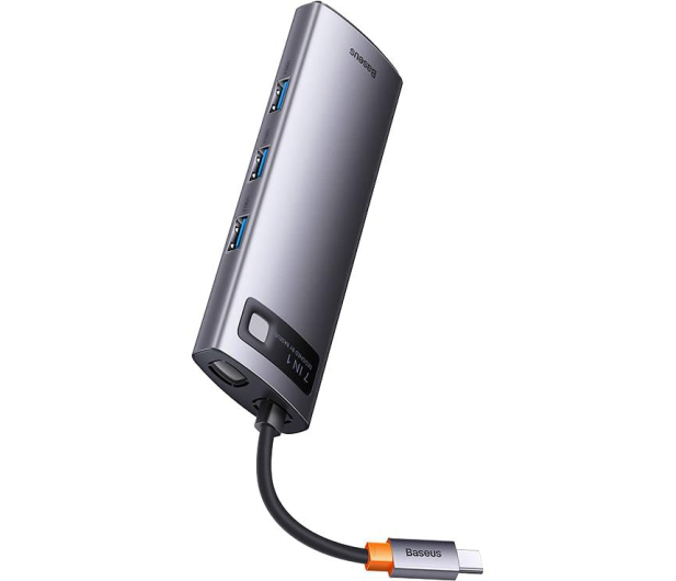 BASEUS Hub USB-C 7w1 Metal Gleam Series WKWG040113 - 1088614 - zdjęcie 4
